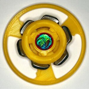 Beyblade CX | Dark Trypio | Dual-Spin | 3D Print | PLA+ | AUTHENTIC METAL